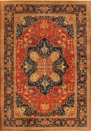 Pasargad Nomad Art Serapi P22 Rust